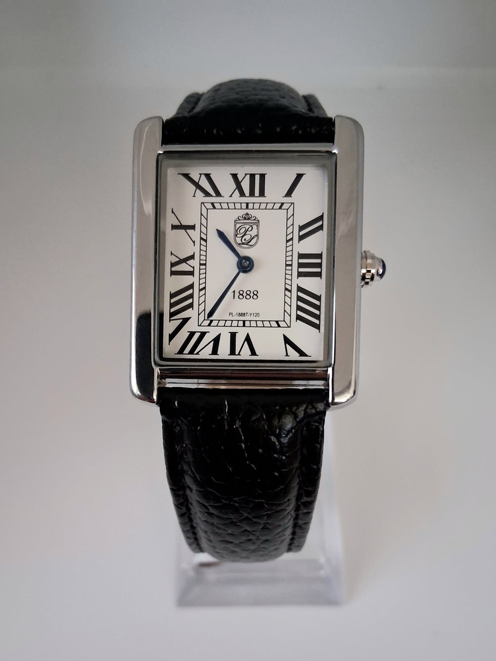 NEW Pierre Lucerne 1888 Tank Style Classic Men's Quartz Wristwatch